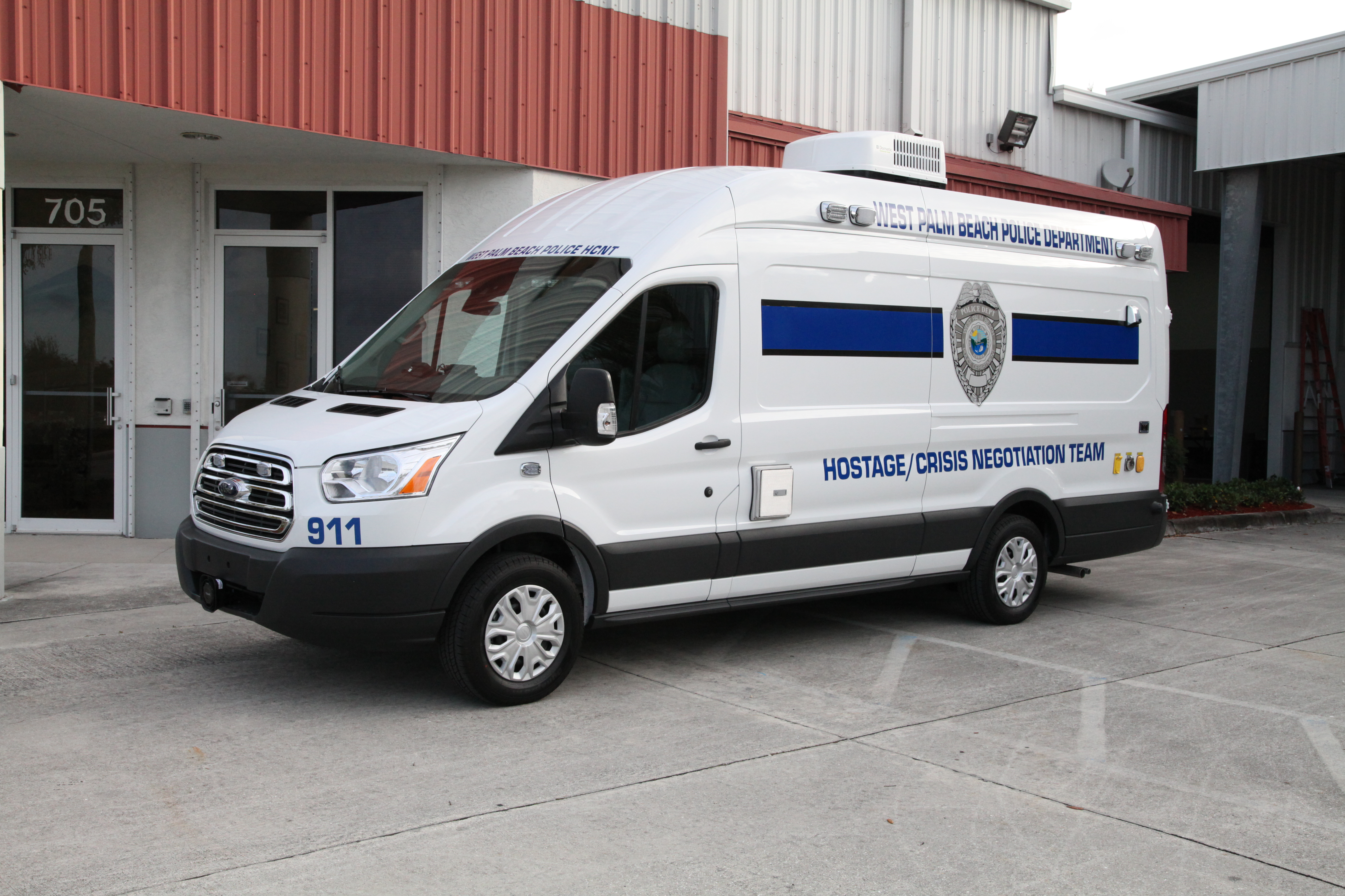 EVI Hostage Negotiation Vehicle