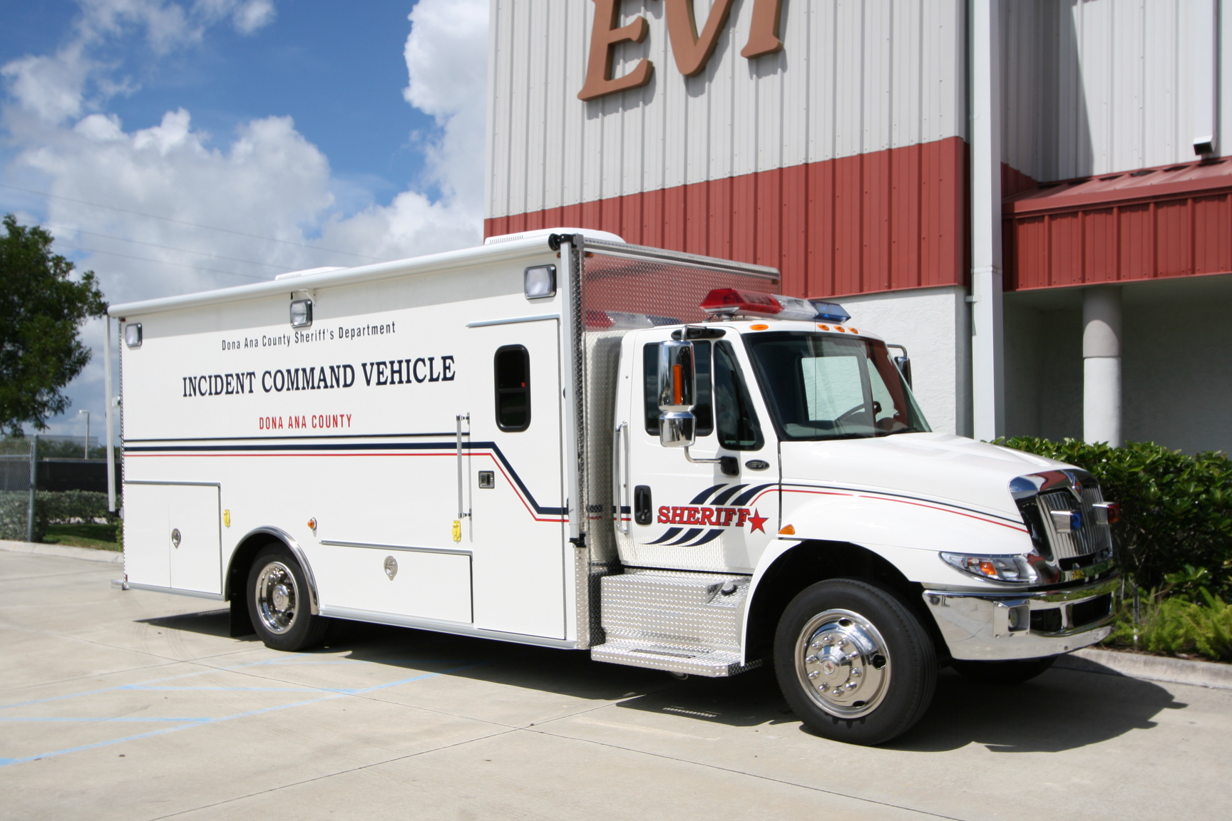 EVI Custom Mobile Command Units Doña Ana County Sheriff's Office