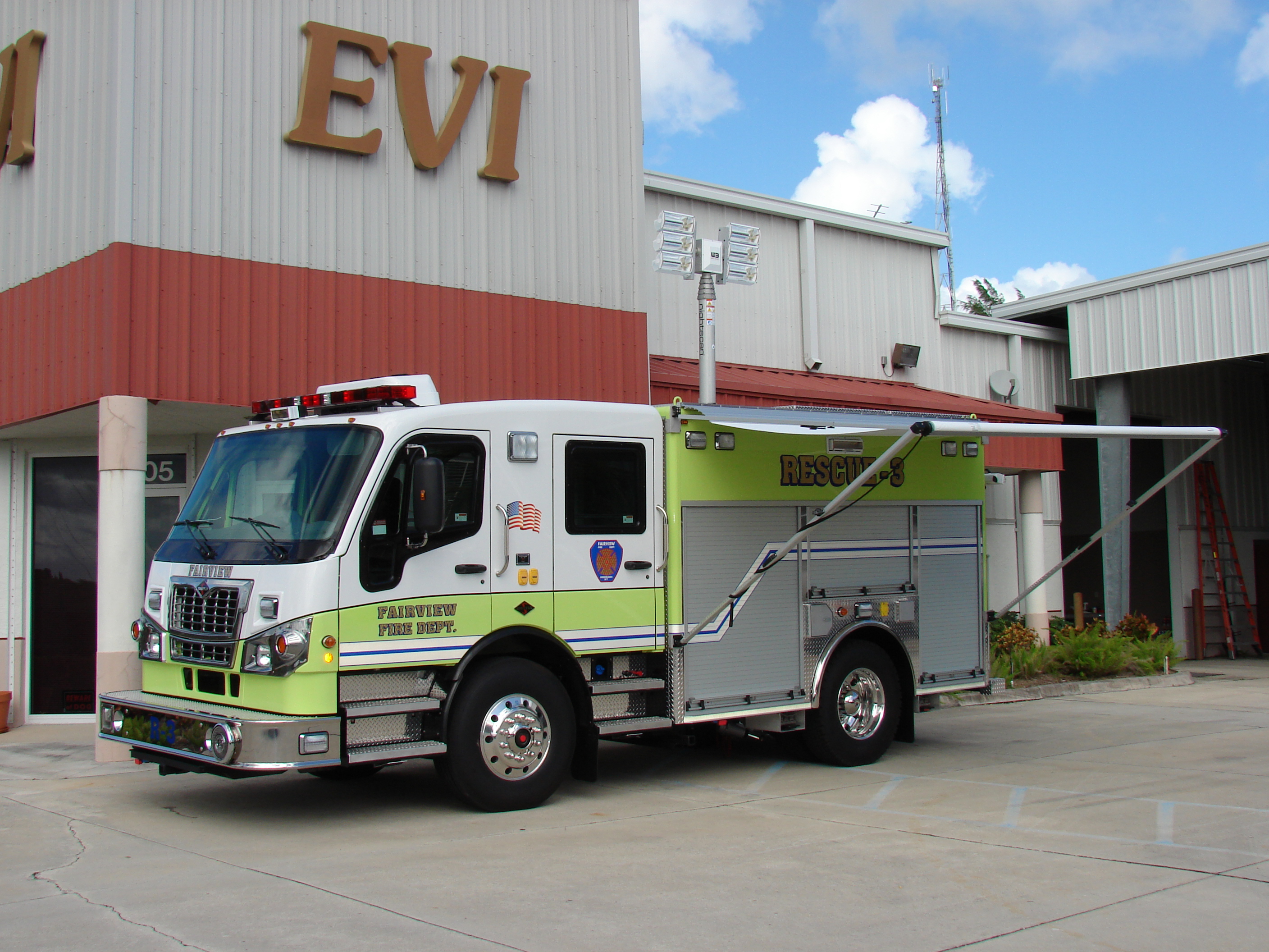EVI 12-Ft. Non-Walk-In Rescue Truck