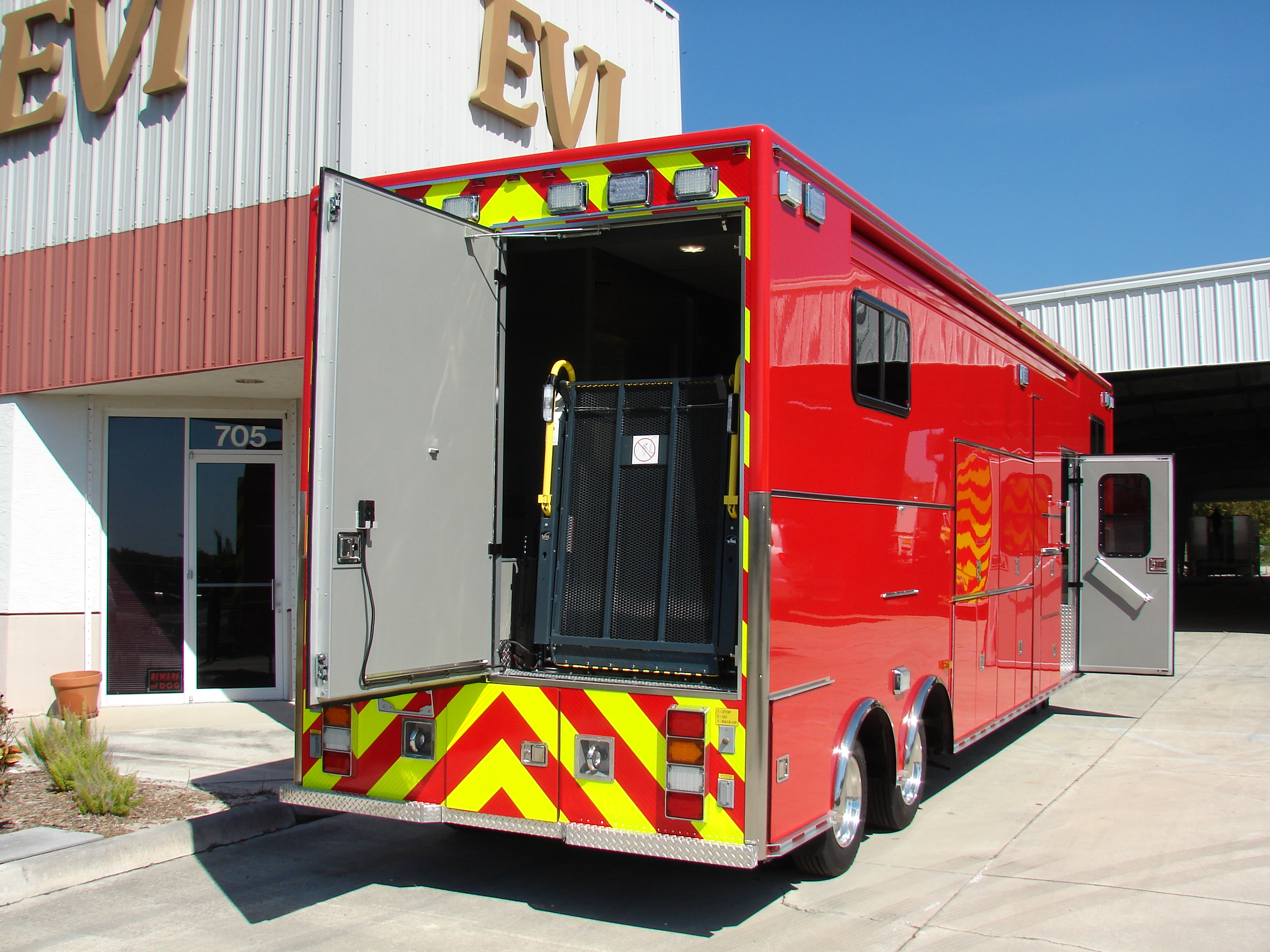 Hazmat Trailer Los Angeles County EVI