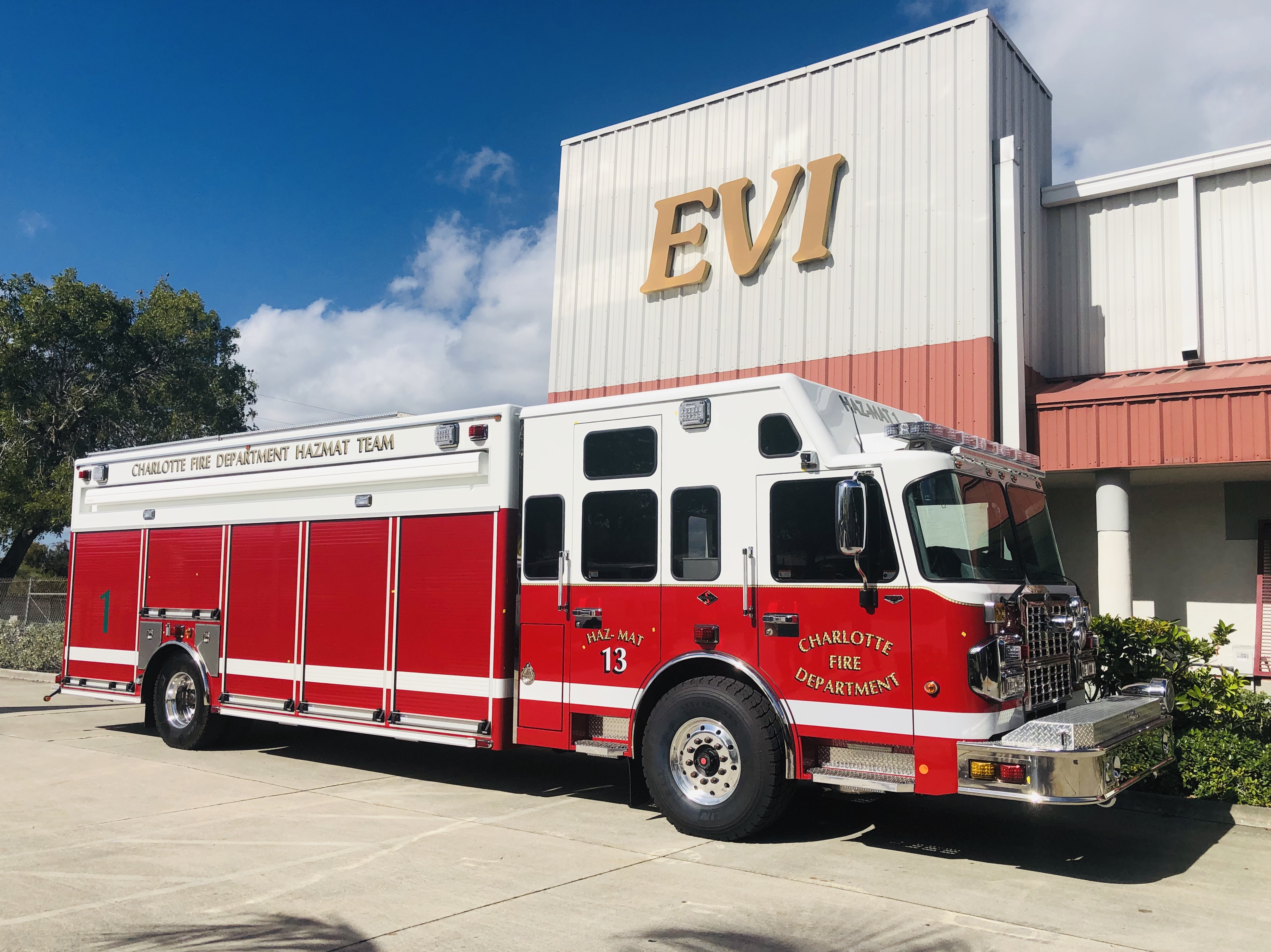 evi 24 ft hazmat response unit