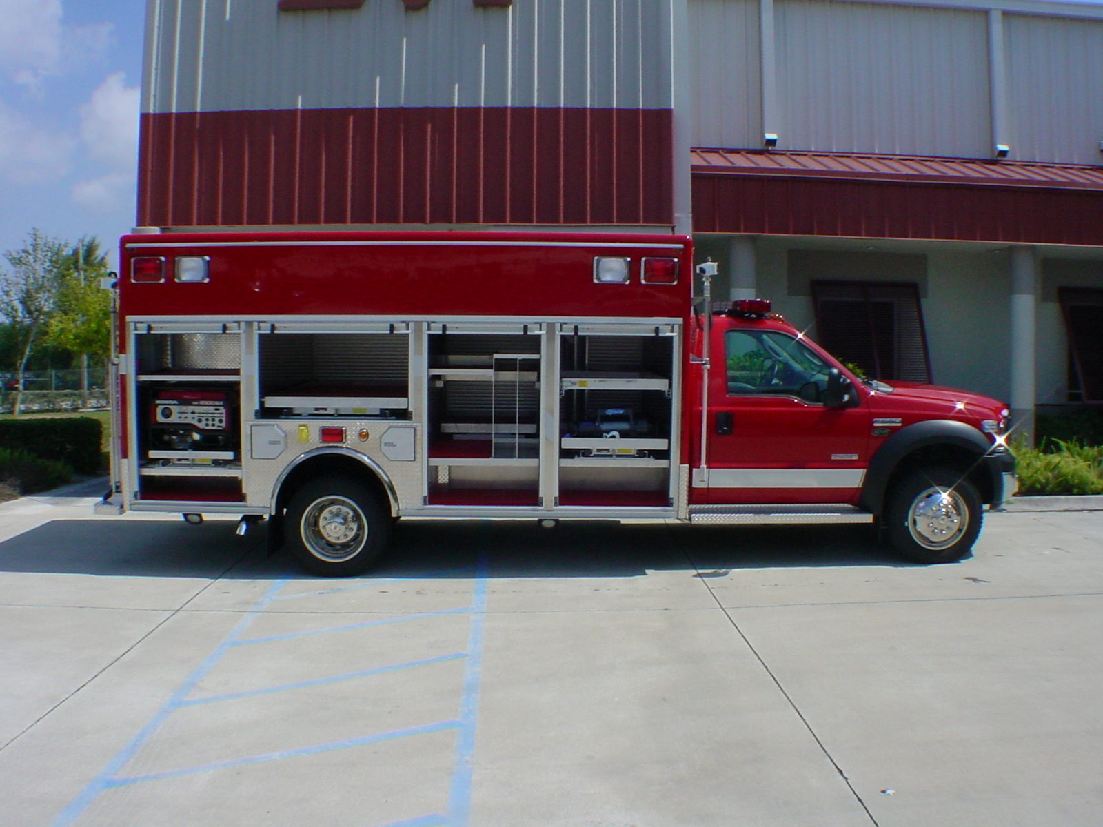 Light Duty Rescue Truck Rockmart Fire & Emergency Services EVI