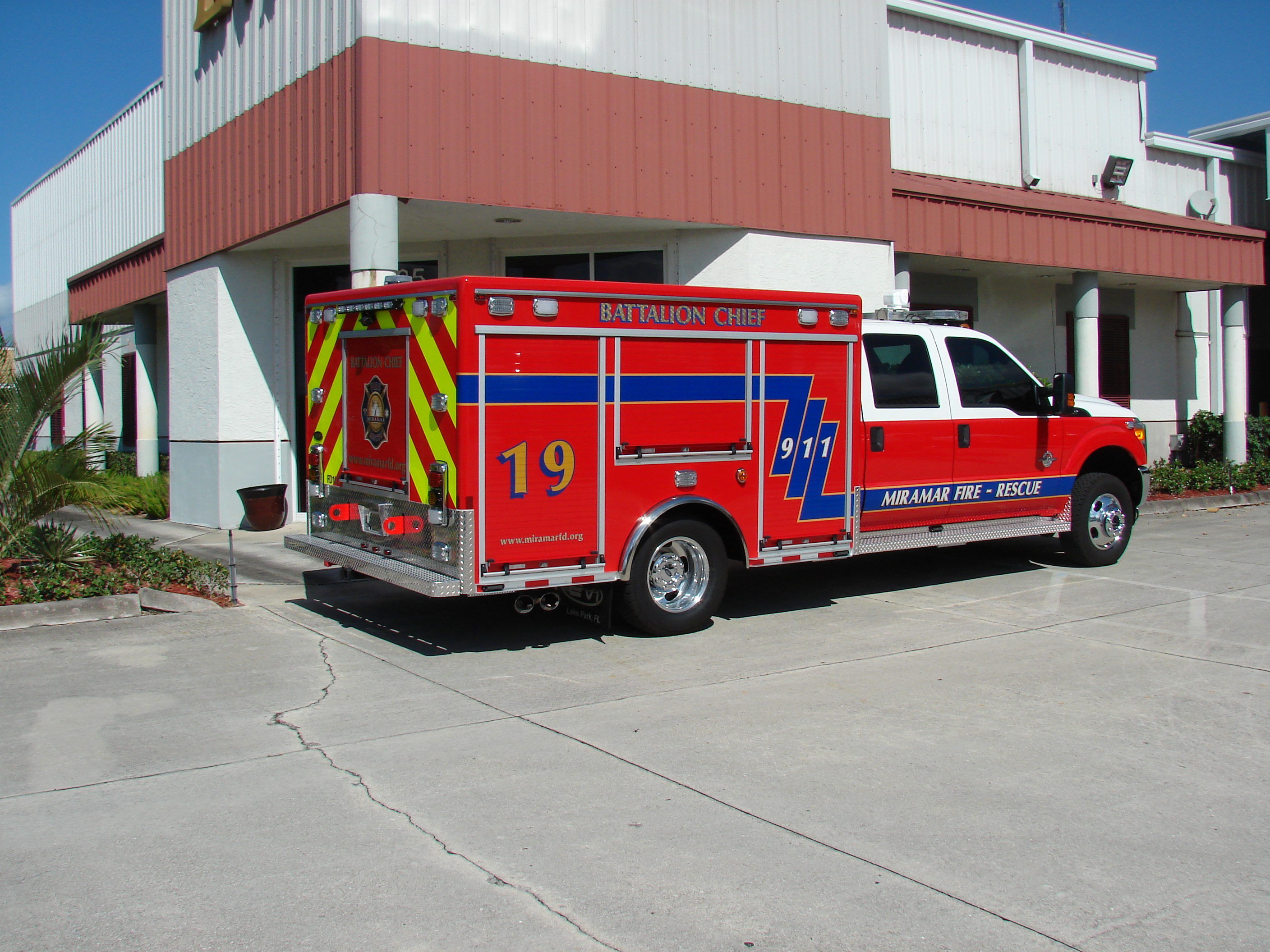 Light Rescues Truck Miramar Fire Rescue EVI