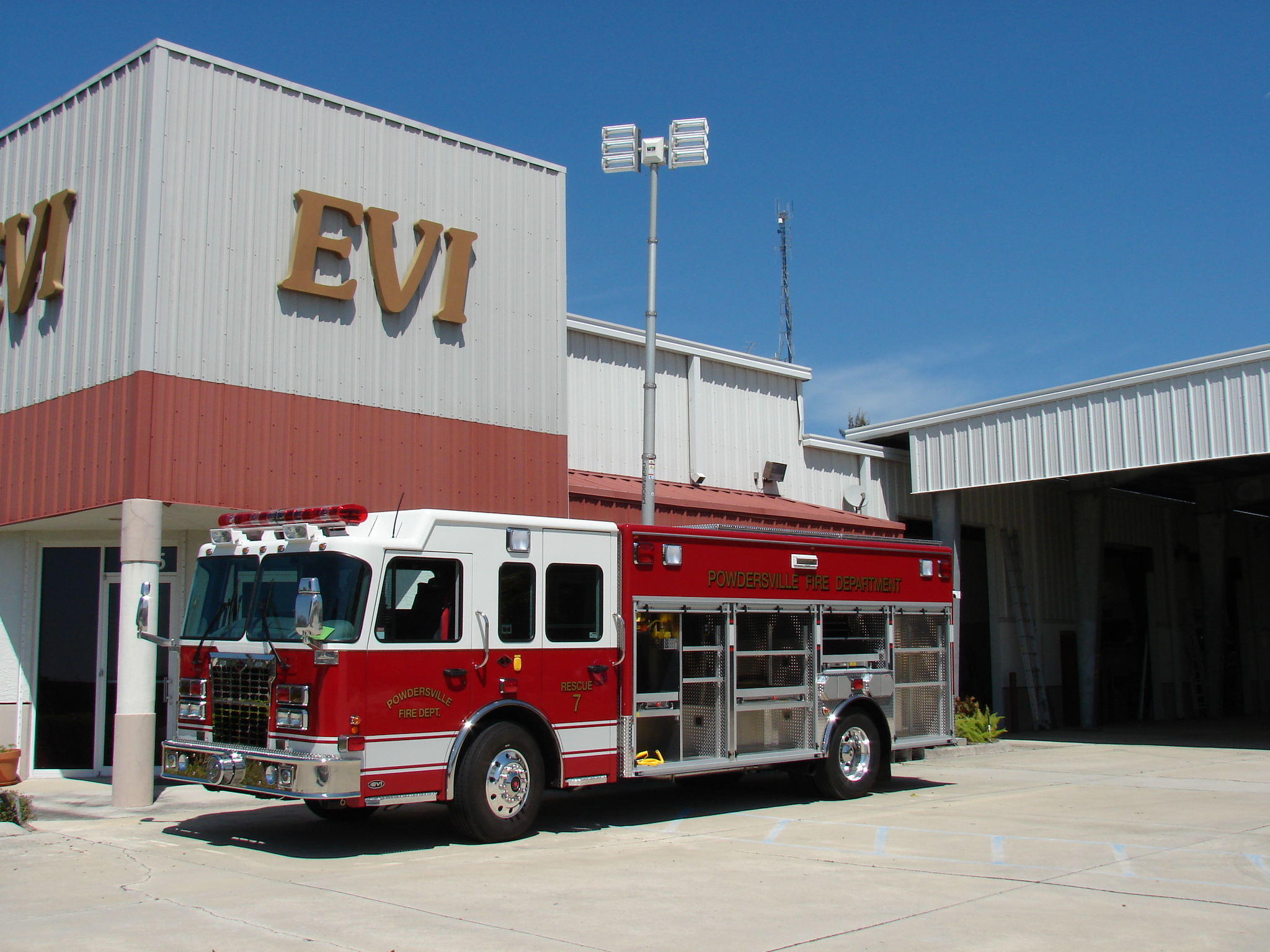 EVI Custom Heavy Rescues Powdersville Vol. Fire Department