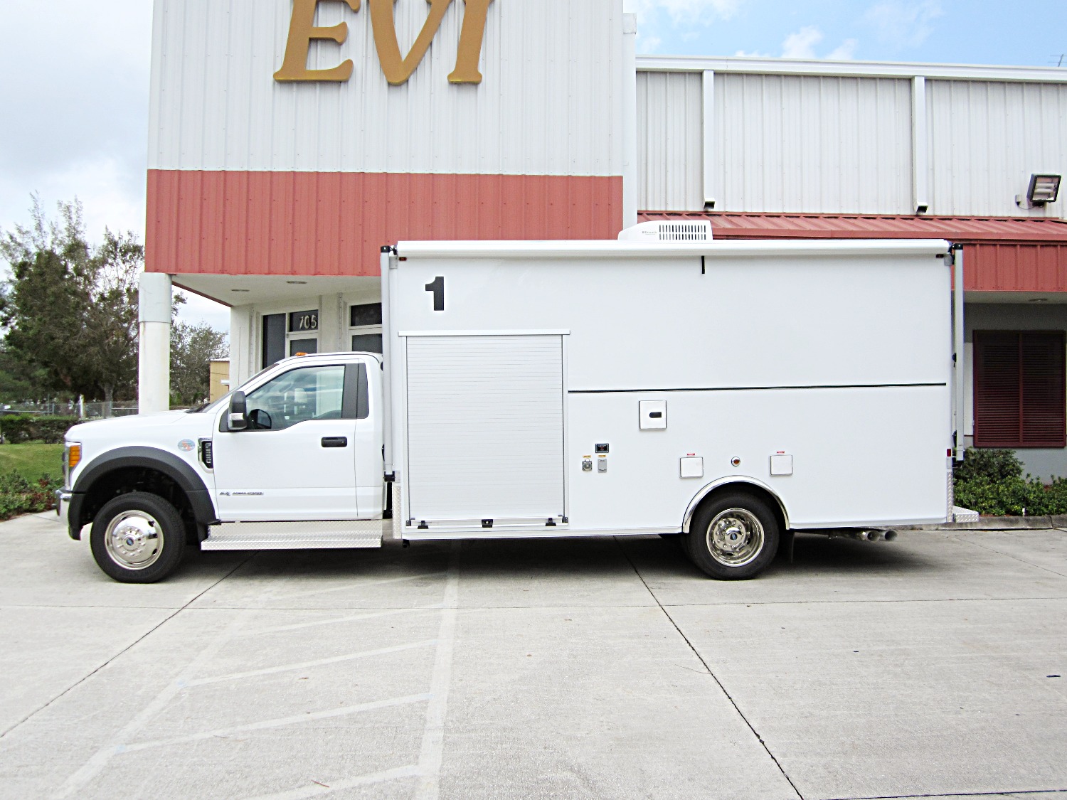 EVI custom Bomb Response Truck
