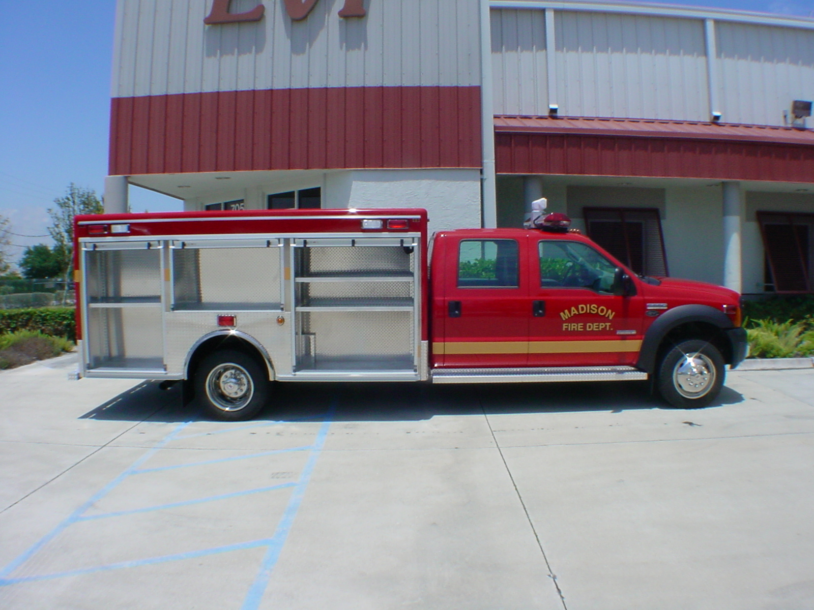12-Ft. Non-Walk-In Rescue Truck Body