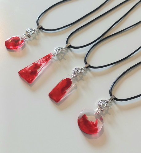 Blood Moon Charm Necklace | Gorehound