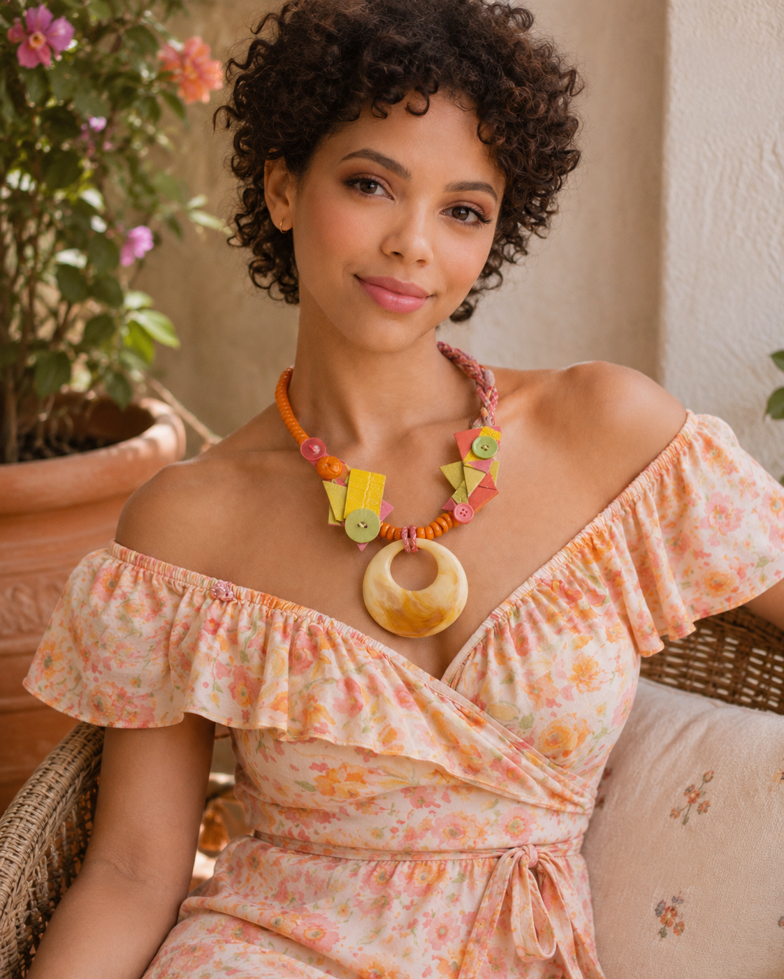 SPRING CAROUSEL NECKLACE