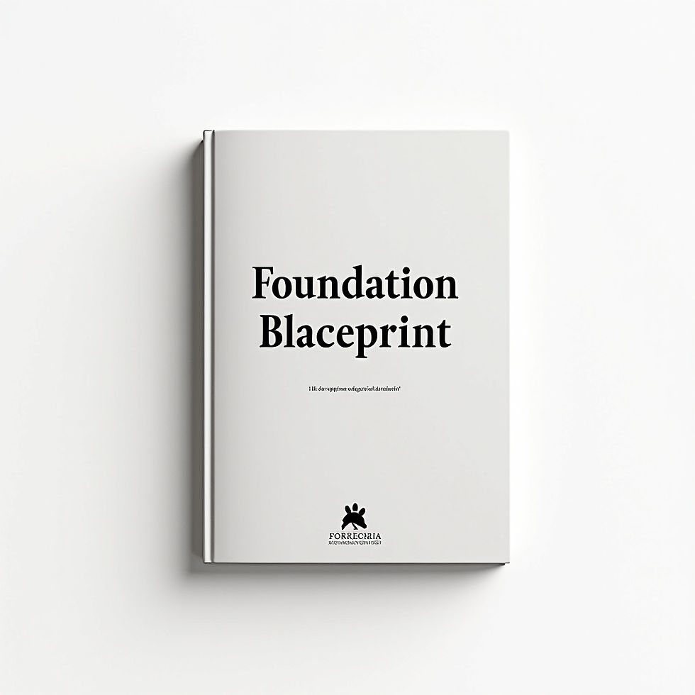 Puppy Foundation Blueprint