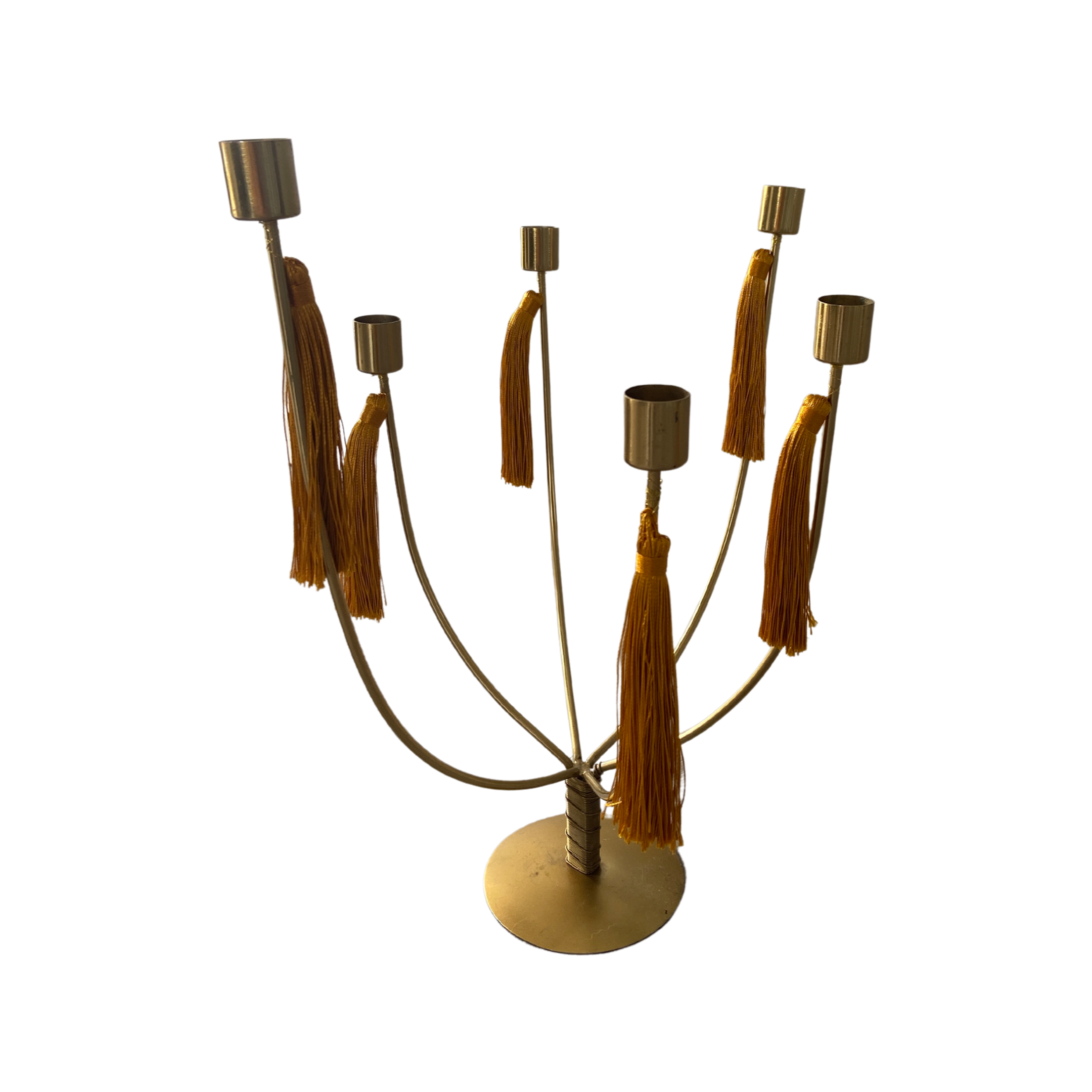 Vintage Tassle Candelabra 