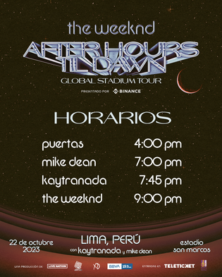 TheWeeknd_Horarios