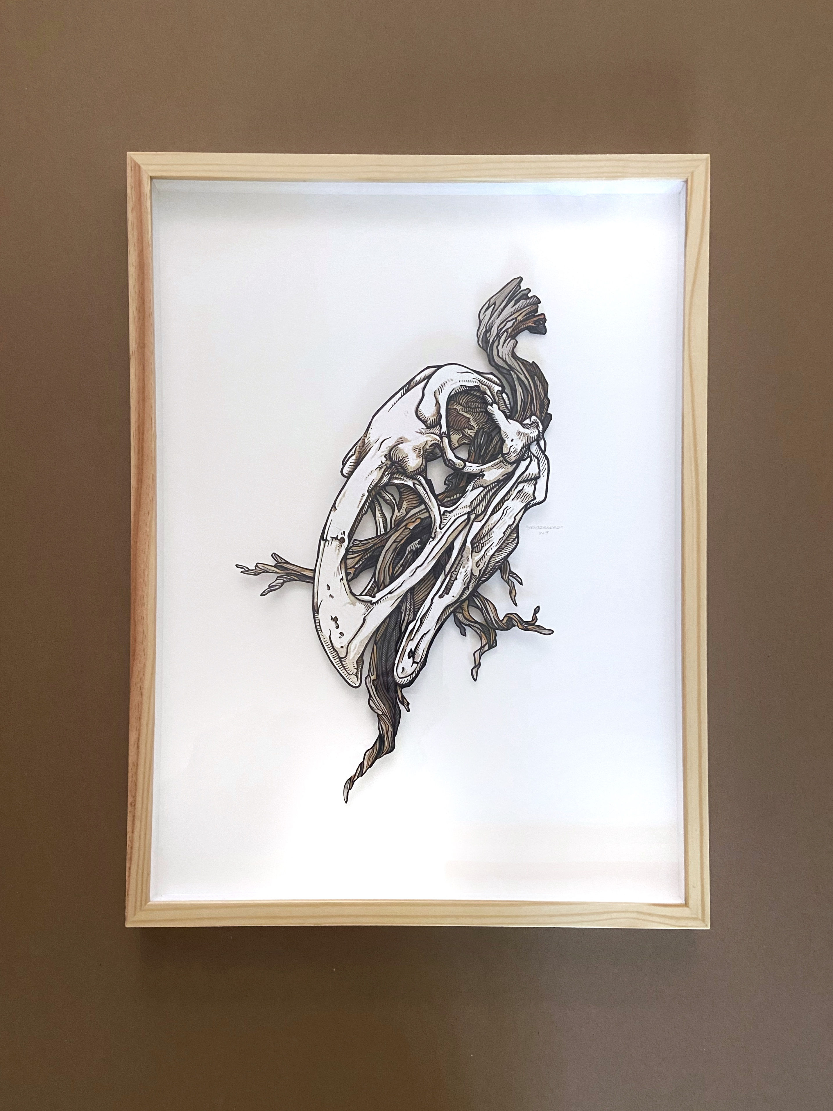 Skybreaker Paper Taxidermy Original