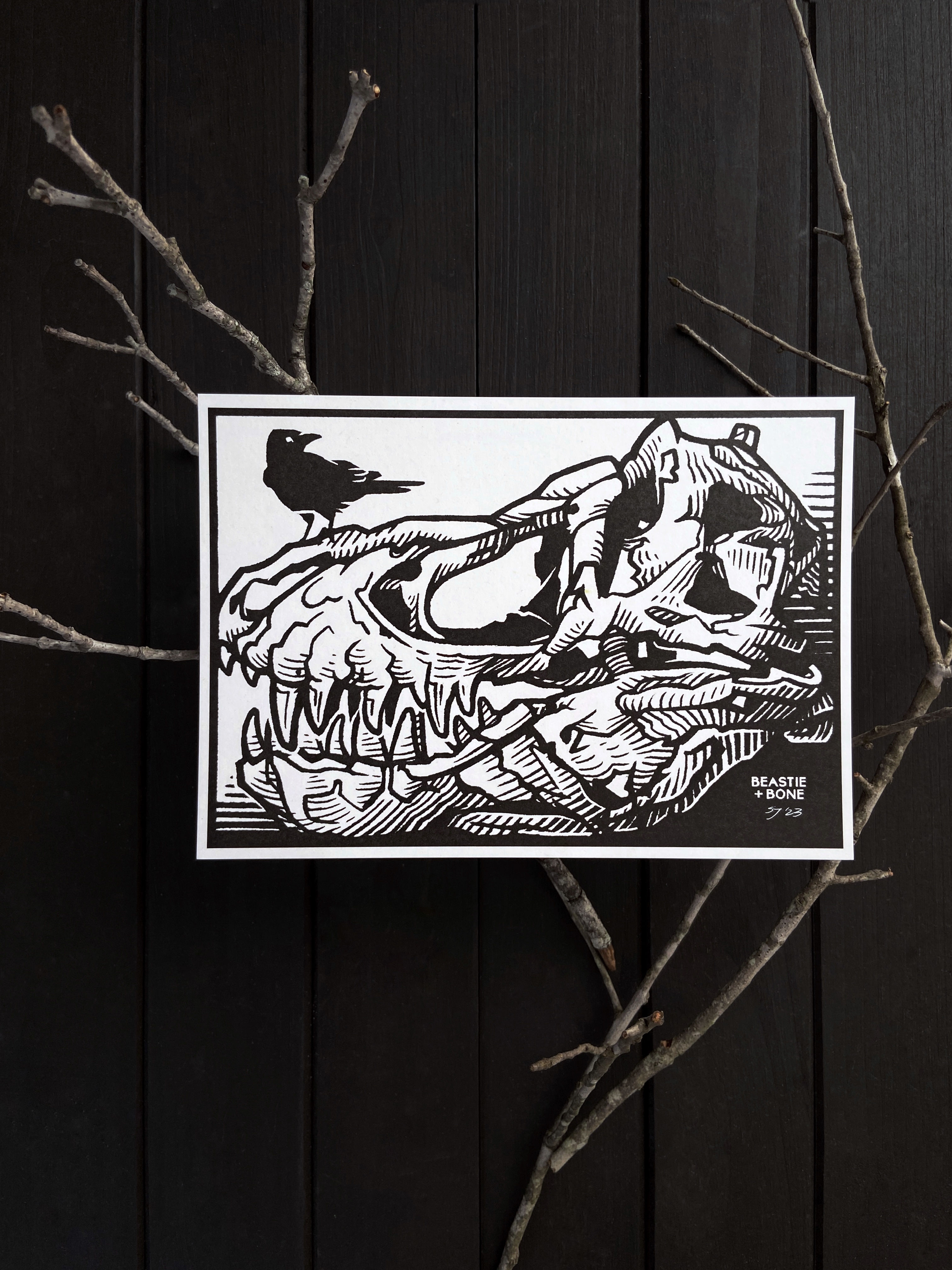 Nevermore Recycled Paper Miniprint