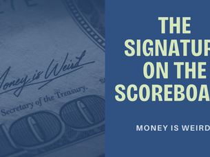 The Signature on the Scoreboard