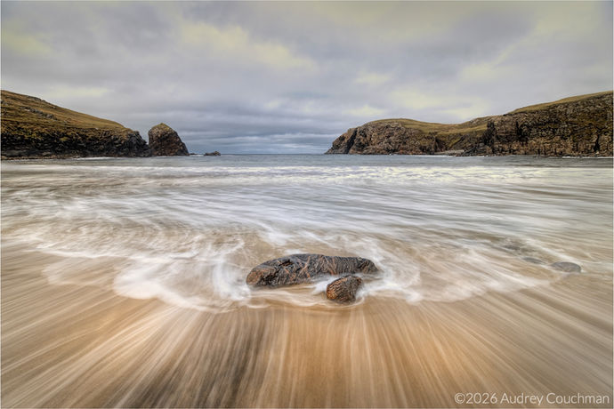 Receding Wave by Audrey Couchman