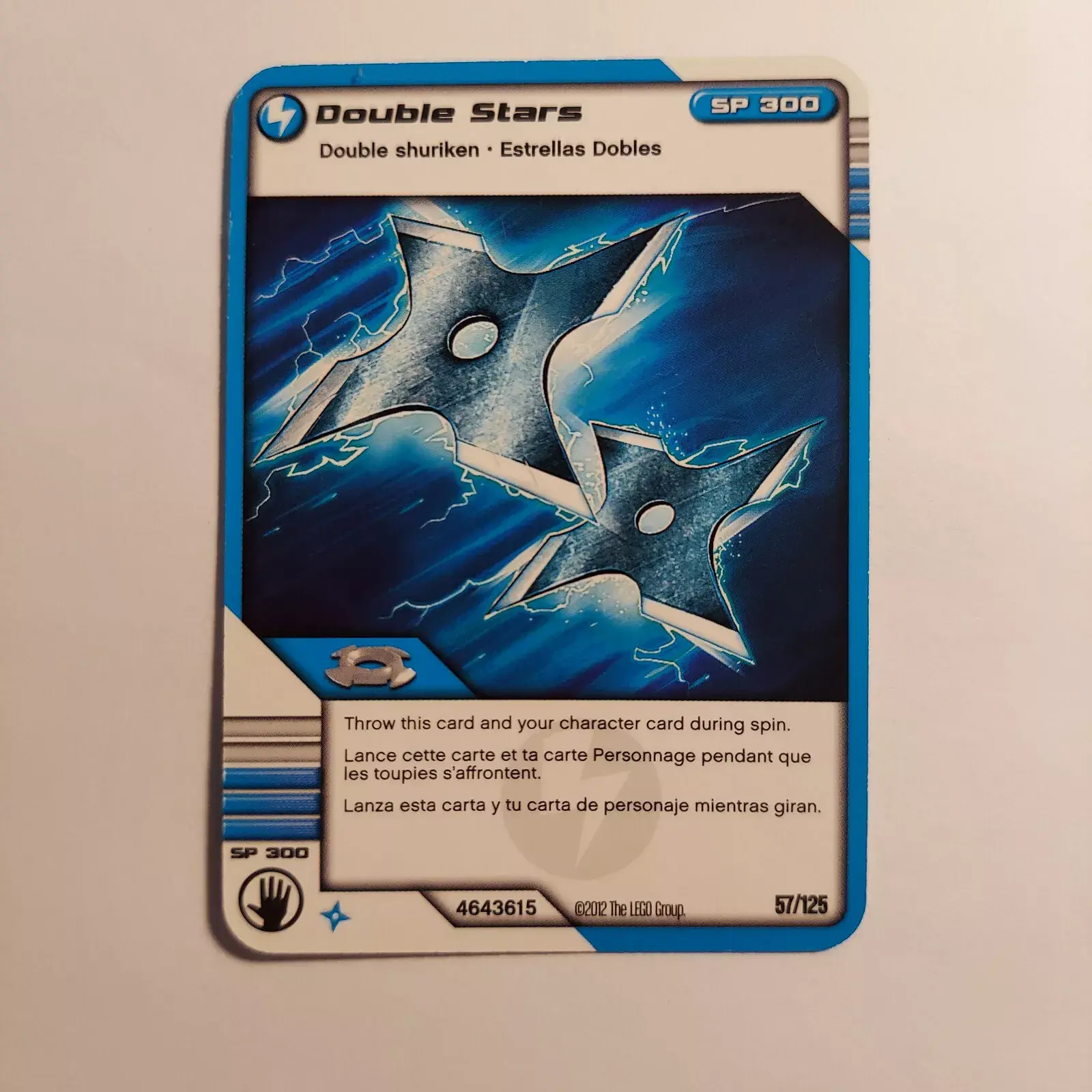 LEGO Ninjago, Double Stars, Single Card, Year: 2012