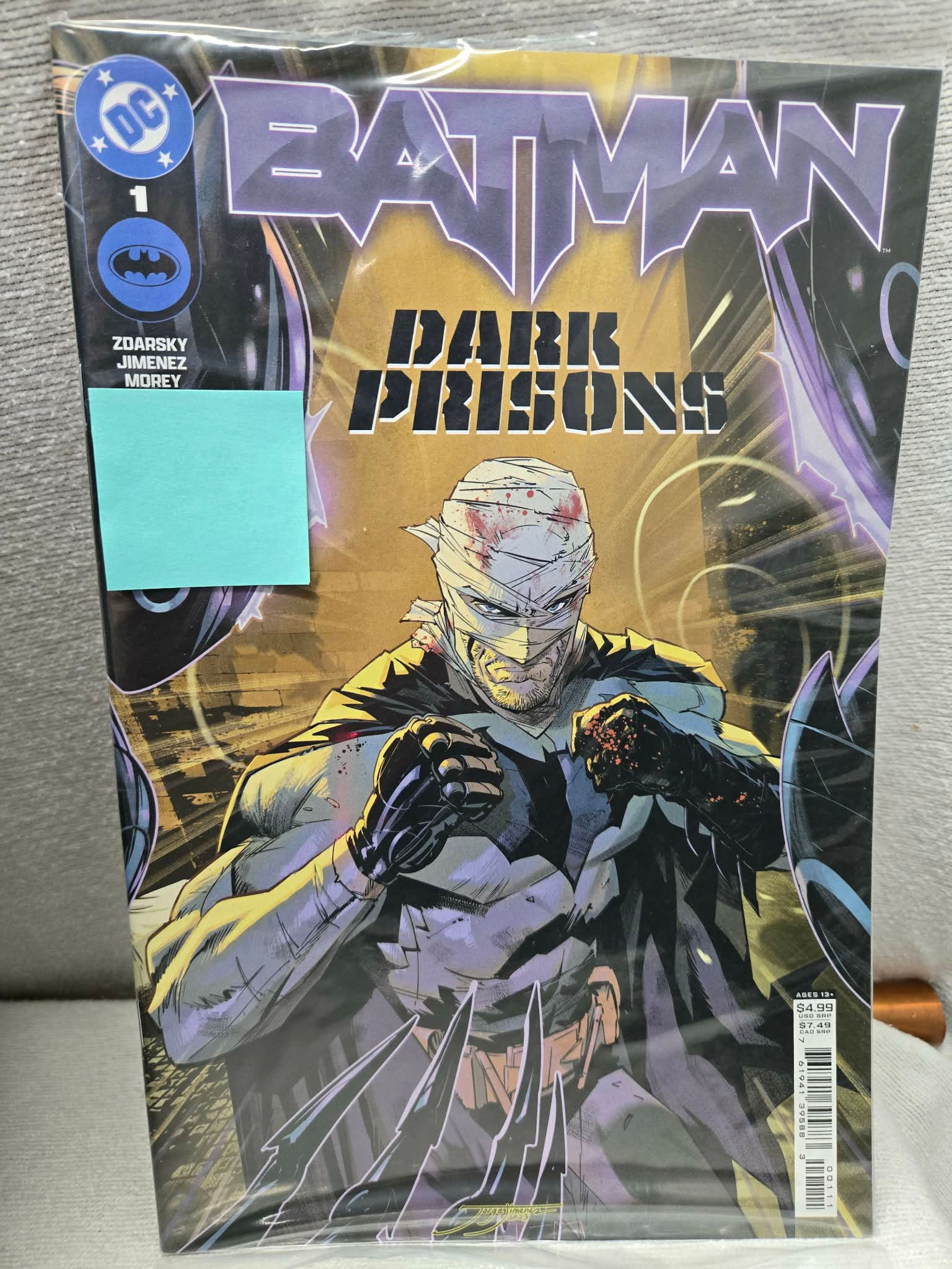 Batman Dark Prisons DC Comics #1, 2025