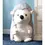 Thumbnail: Gray Jumbo Hedgehog Plush Toy
