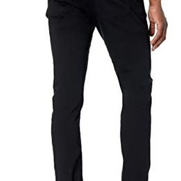 Miniatura: Amazon Essentials Men's Black Jeans Skinny Size: 34W x 32L