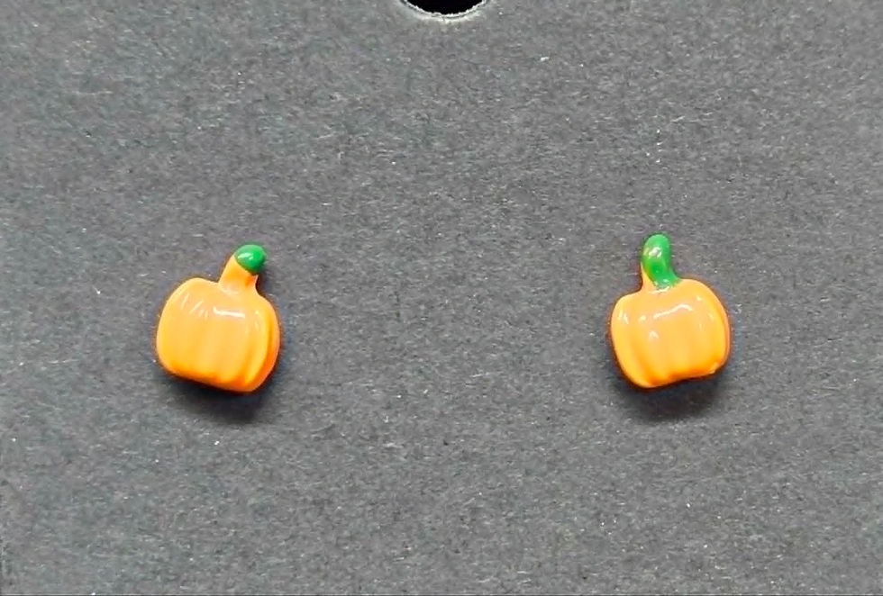 Miniatura: (10) Various Halloween Memorabilia Earrings & Pins, Vtg.