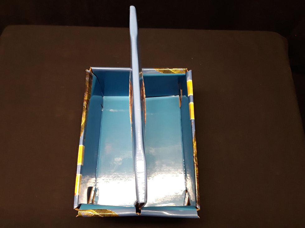 Thumbnail: Corona Beer Table Caddie, Cocktail Tote, Glossy Waterproof Cardboard, Reusable !