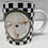 Thumbnail: Checkered Sheep Coffee Mug by Banana Appeal