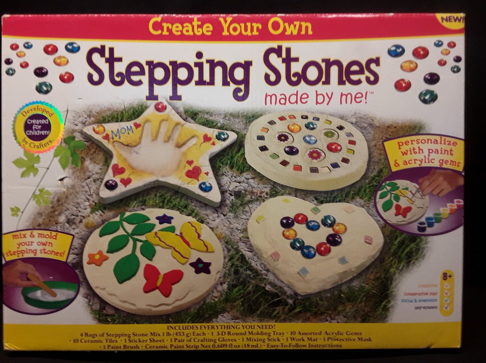 Made By Me, Mix & Mold ,  Your Own Stepping Stones, by Horizon Group