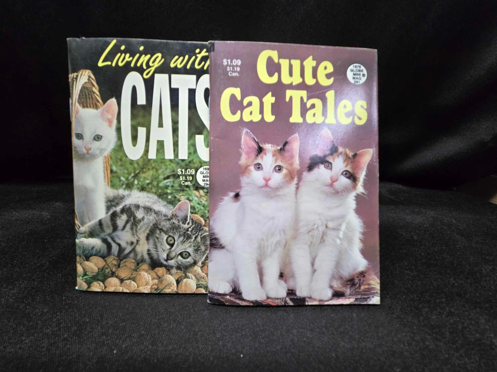 Mini Cat Books From 1997, Paperback Books Size: 5" x 3.25"