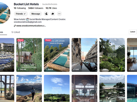 TikTok marketing for hotels