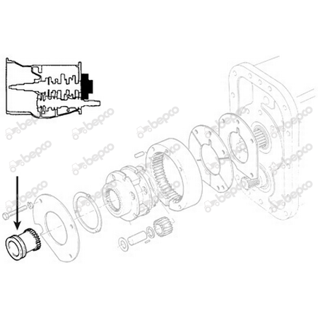 Miniatura: Engranaje / acoplamiento