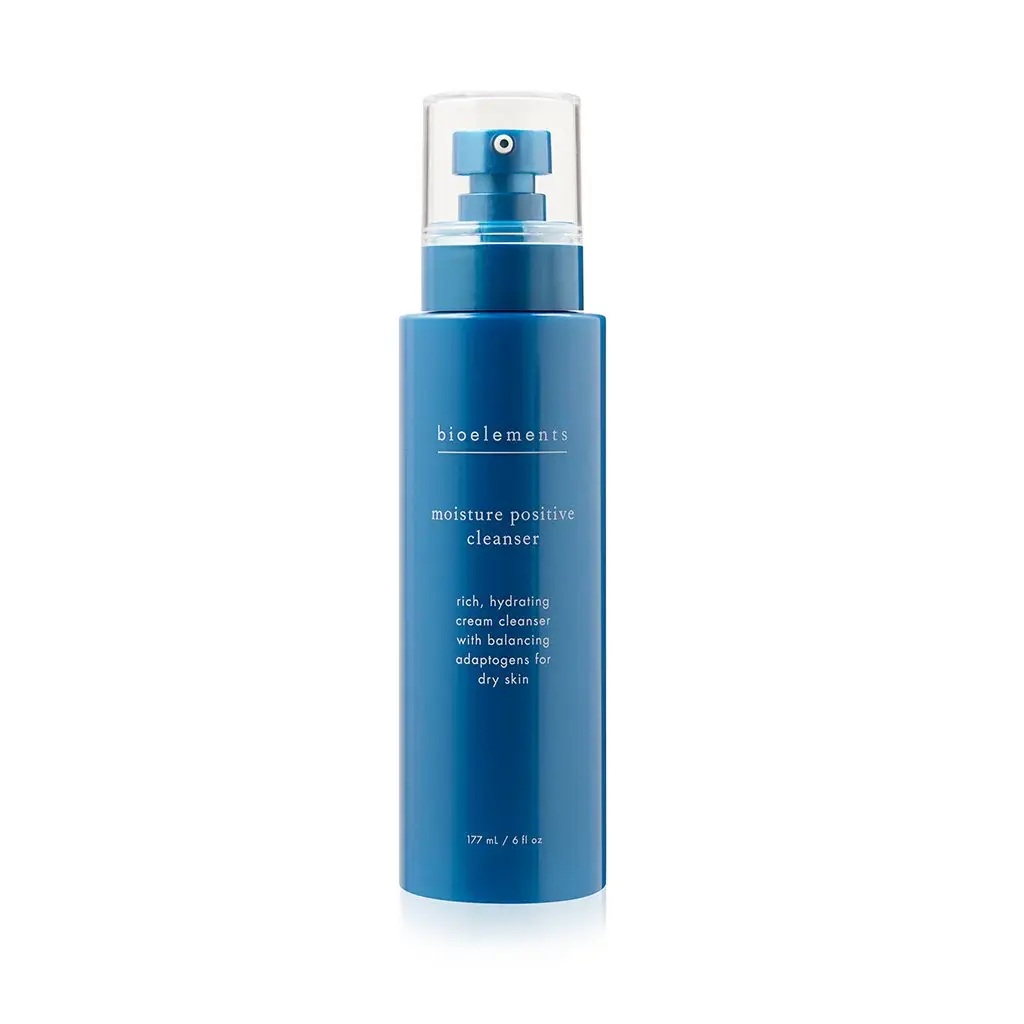 Bioelements Moisture positive Cleanser a rich Hydrating Creme Cleanser with balancing Adaptogens for dry skin 