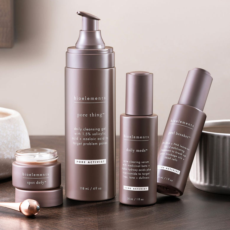 Bioelements skincare: Pure cleansing, Pure renewal, and more