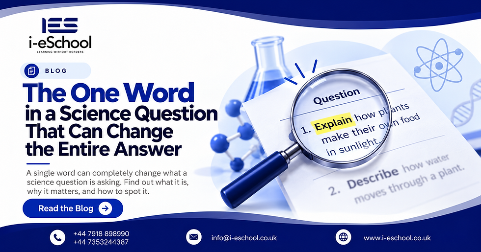 The One Word in a Science Question That Can Change the Entire Answer