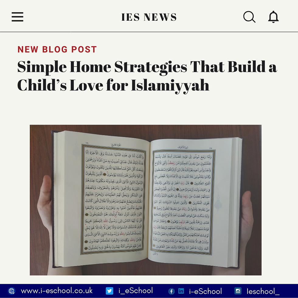 Your Child Doesn’t Enjoy Islamiyyah Classes? Here’s How to Turn It Into Their Favourite Subject