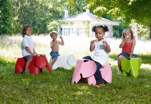 Ray Eames Sgabello Elefante Vitra Sgabello Eames ELEPHANT Rosa