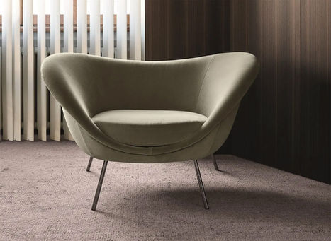 Poltrona modello D.154.2 design Gio Ponti by Molteni&C.