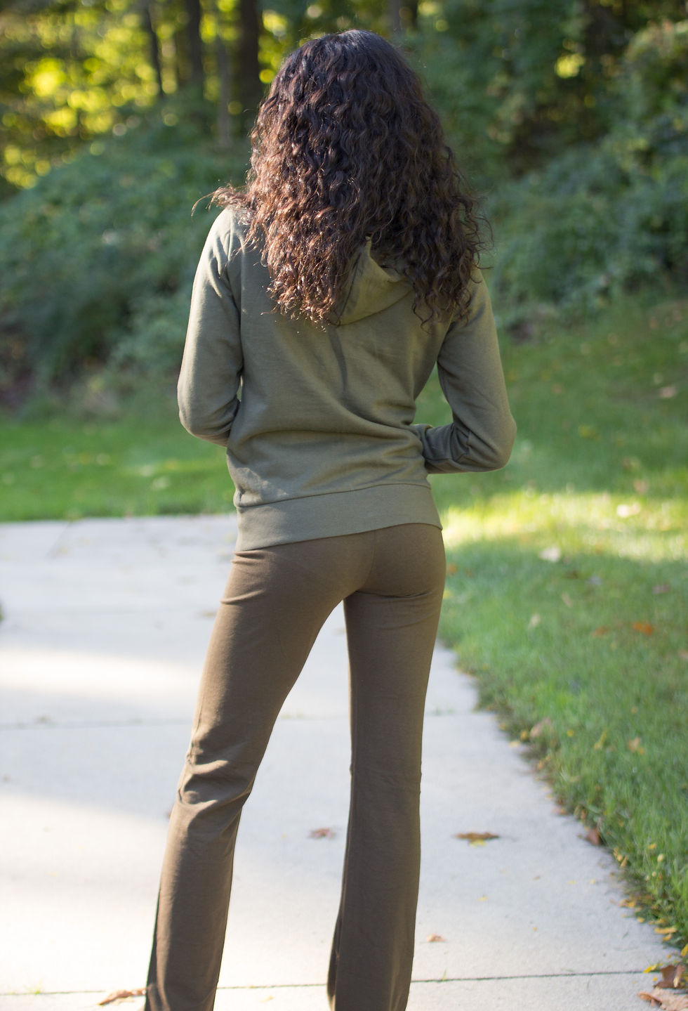 Thumbnail: Detroit Atlanta Jogging Suit Set Olive