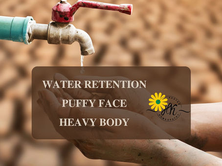 Water Retention, Puffy Face, Heavy Body: A Deeper Look with GNM and Homeopathy