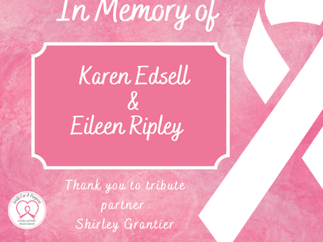Karen Edsell and Eileen Ripley