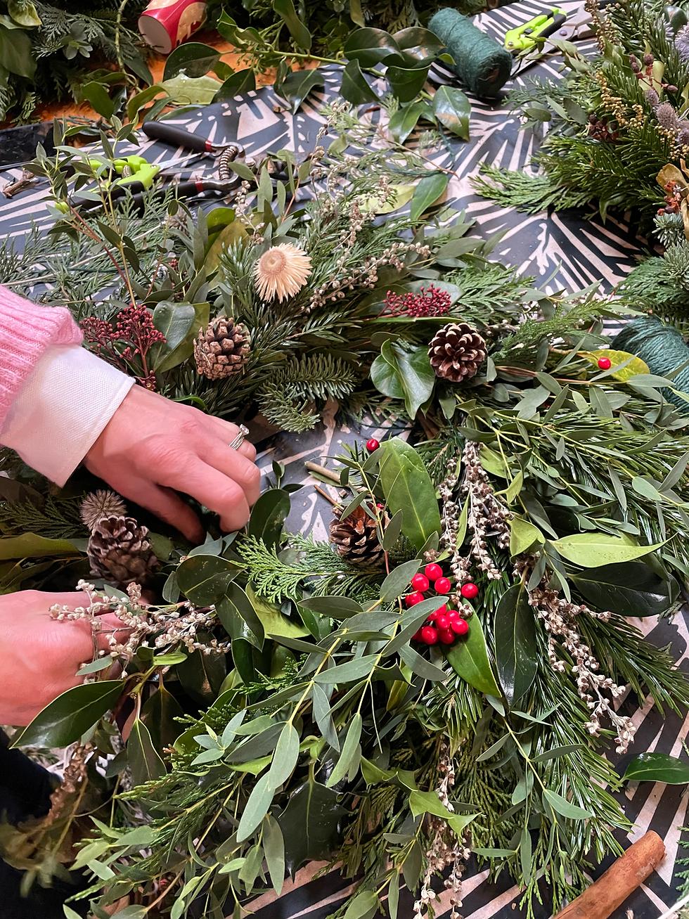 Luxury Christmas Wreath Workshop