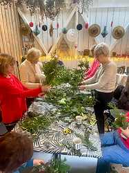 Luxury Eco Friendly Christmas Wreath Workshop Manchester