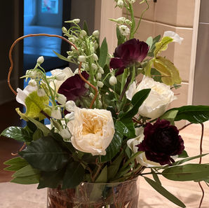 custom curly willow floral bouquet