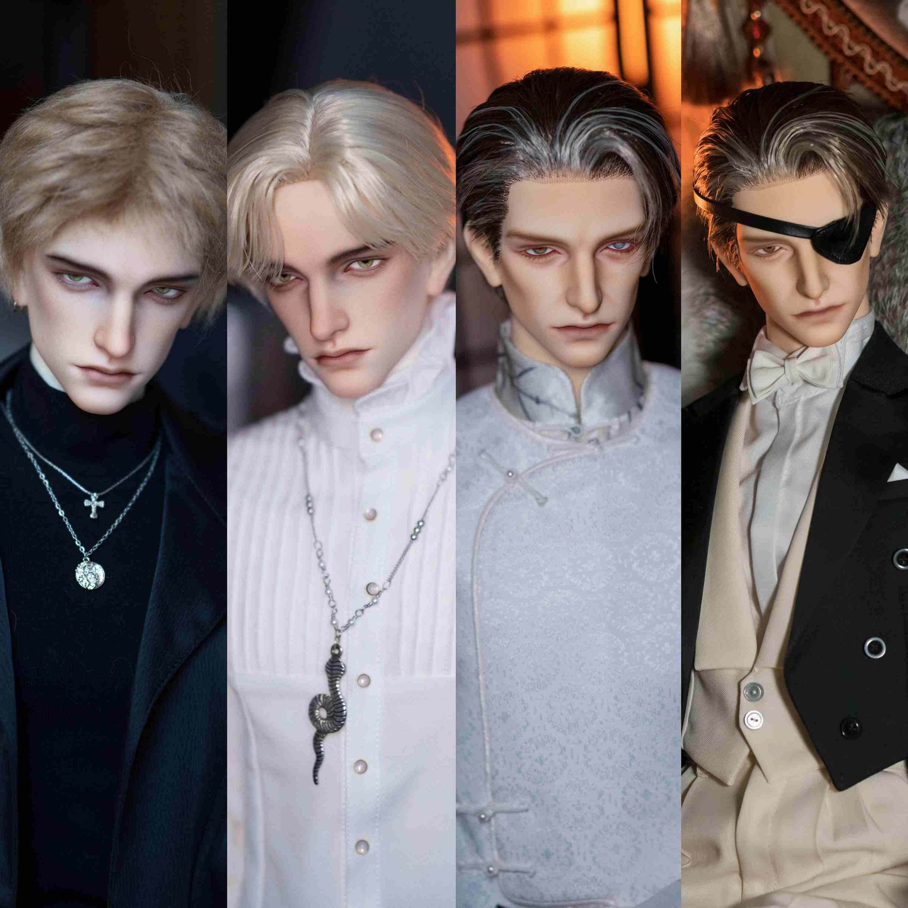 「JR」Vadim 1/3 BJD Doll Head Only