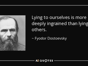 Stop Lying to Ourselves