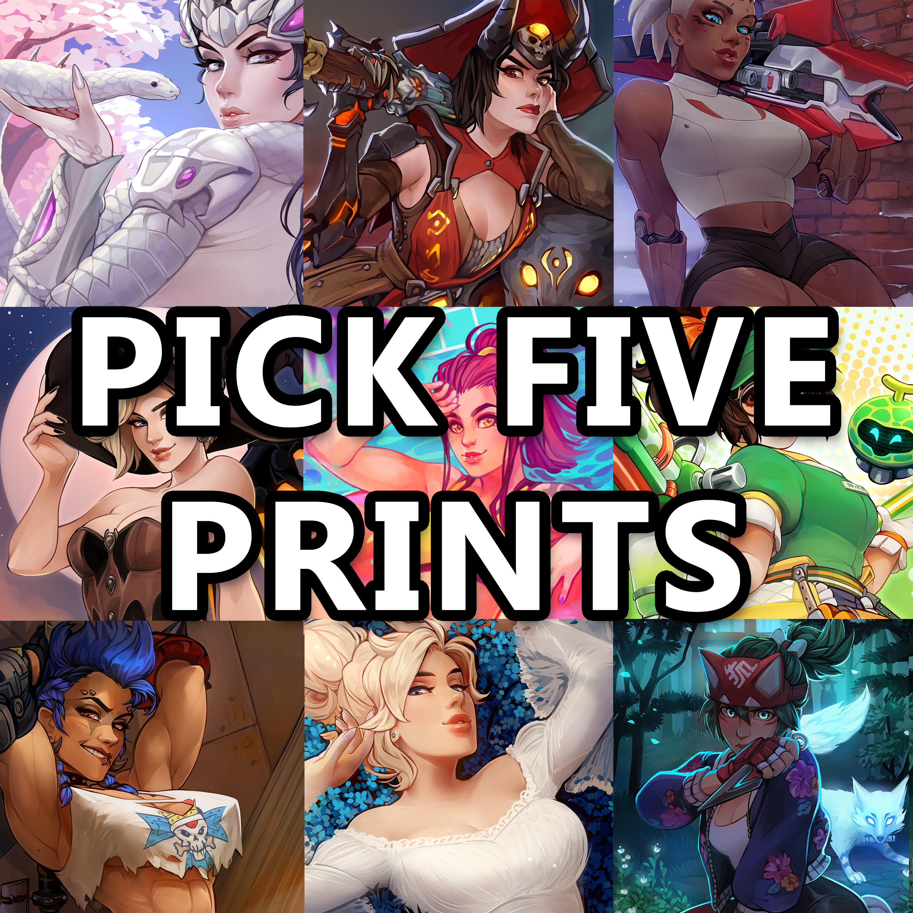 Overwatch (5 Print Bundle)