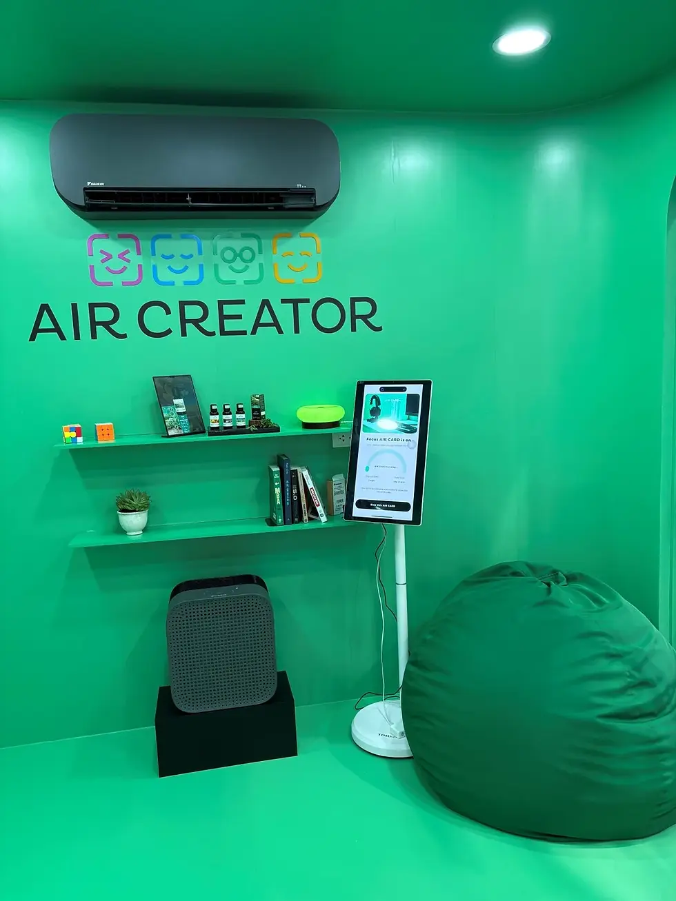 AIR CREATOR AC có thiết kế tối giản siêu mỏng (185 mm)