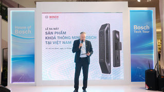 Bosch Việt Nam ra mắt dòng khóa điện tử thế hệ mới