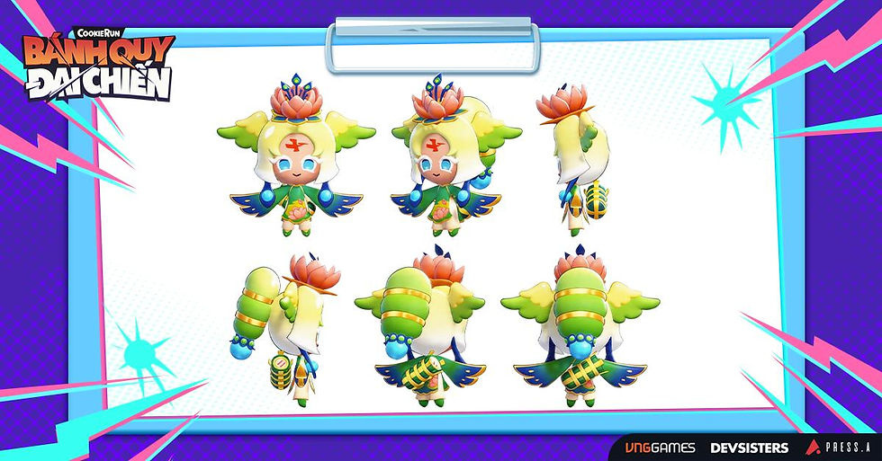 CookieRun: Bánh Quy Đại Chiến trong tương lai sẽ tiếp tục ra mắt nhiều trang phục bản địa hóa dành cho nhiều thị trường lớn tại khu vực châu Á.