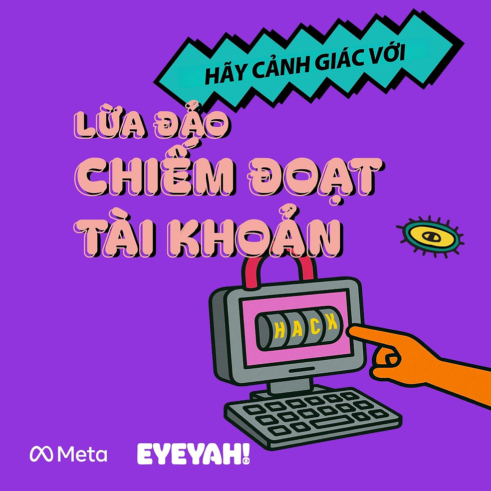 Lừa đảo chiếm đoạt tài khoản - Hacking Account Scam
