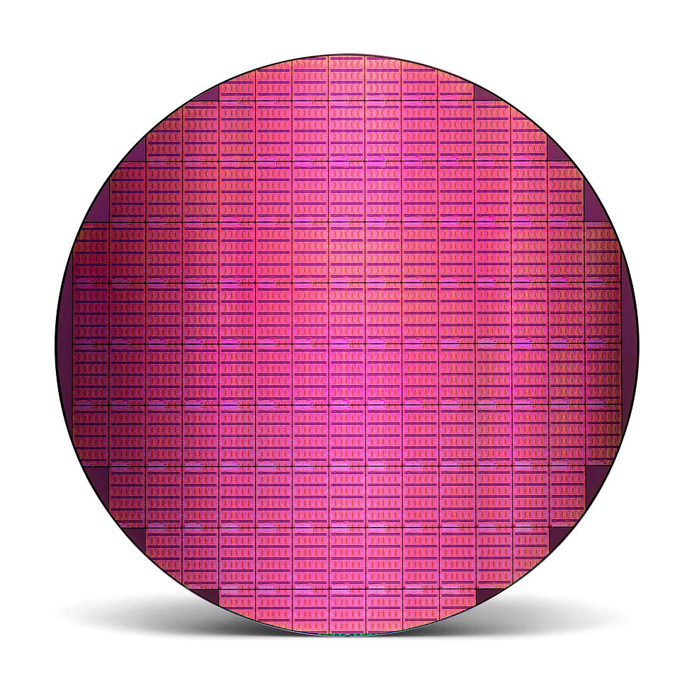 Intel Xeon 6 wafer